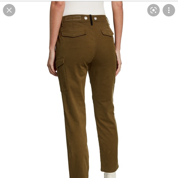 Rag & Bone/JEAN Buckley Chinos size 30 in the color Olive - Picture 5 of 11